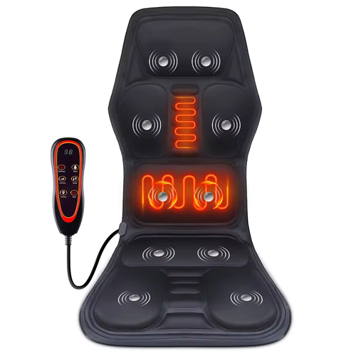 Infrared Full Body Back Massager Cushion – For Car, Office & Home